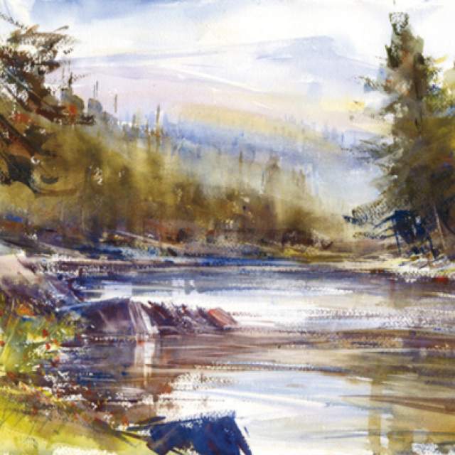 Brushes with Greatness: A “Plein Air” Watercolor Workshop