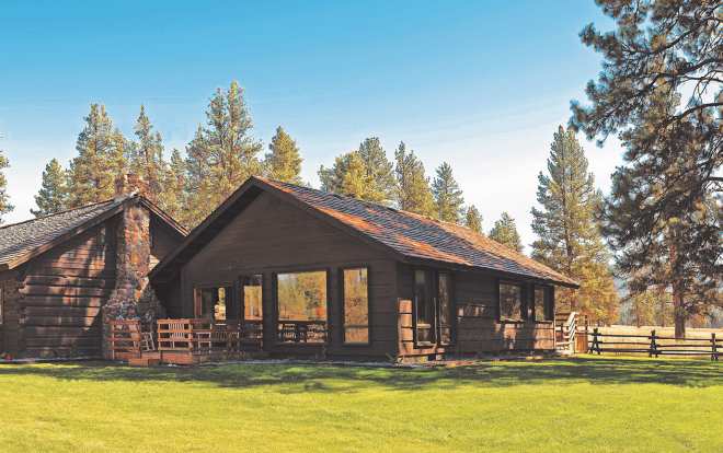 The Blackfoot River Lodge - Four-Bedroom Home hero image